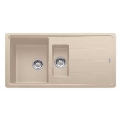 Кухонна мийка накладна Franke Basis BFG 651 970х500, бежевий (114.0676.272)