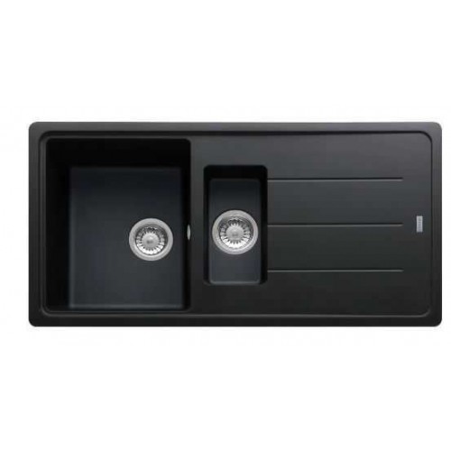 Кухонна мийка накладна Franke Basis BFG 651 970х500, онікс (114.0676.275)