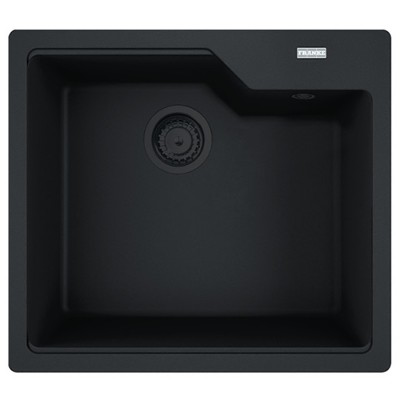 Кухонна мийка накладна Franke Urban UBG 610-56 Black Edition 560х500, чорний матовий (114.0699.236)