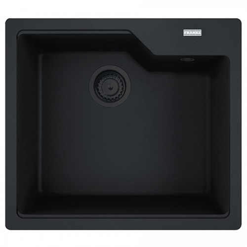 Кухонна мийка накладна Franke Urban UBG 610-56 Black Edition 560х500, чорний матовий (114.0699.236)
