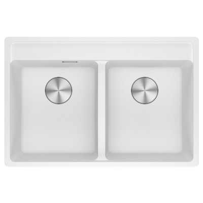 Кухонна мийка накладна Franke Maris MRG 620 TL 760х510, білий (114.0661.785)