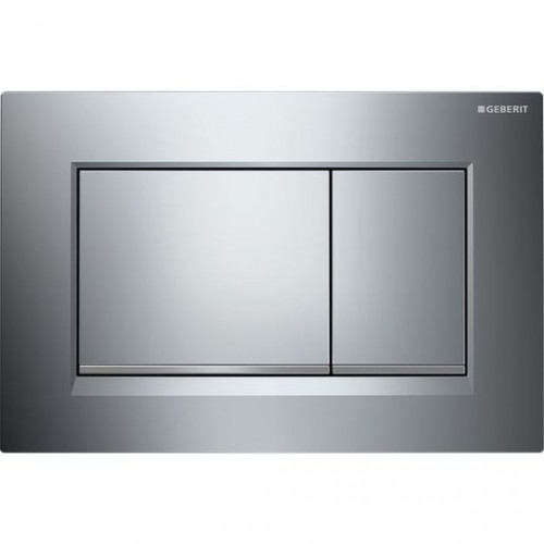 Клавіша змиву Geberit Sigma30, глянцевий хром/матовий хром (115.883.KH.1)