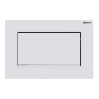 Клавіша змиву Geberit Sigma 30, білий/матовий хром (115.893.JT.1)
