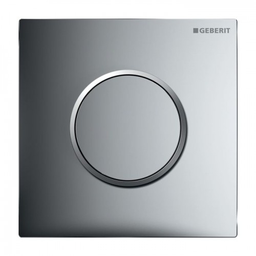 Клавиша смыва для писсуара Geberit Sigma 10, глянцевый хром/матовый хром (116.015.KH.1)