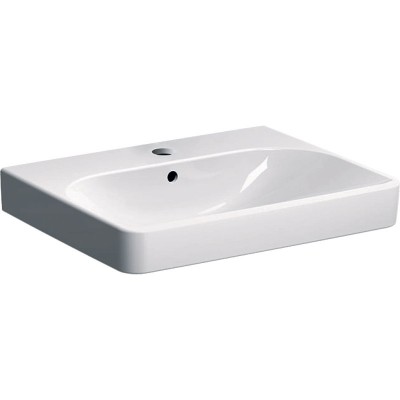 Умивальник підвісний Geberit Smyle Square 60х48 см, білий (500.229.01.1)