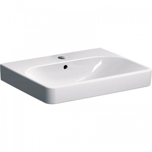 Умивальник підвісний Geberit Smyle Square 60х48 см, білий (500.229.01.1)