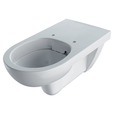 Унітаз підвісний Geberit Selnova Comfort воронкоподібний, Rimfree, для людей з обмеженими можливостями, білий (500.262.01.1)