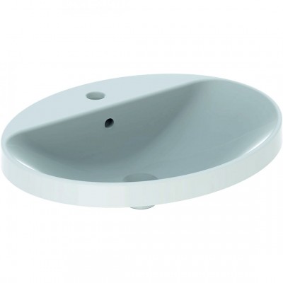 Умивальник накладний Geberit VariForm 60х48 см, білий (500.725.01.2)