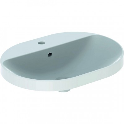 Умивальник накладний Geberit VariForm 60х45 см, білий (500.733.01.2)