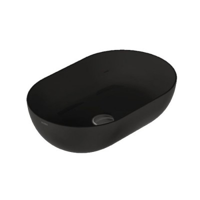 Умивальник на стільницю Globo T-Edge 60x41 см, чорний матовий (B6O60AR)