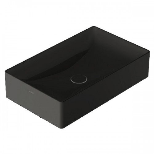 Умивальник на стільницю Globo T-Edge 60x38 см, чорний матовий (B6R63AR)