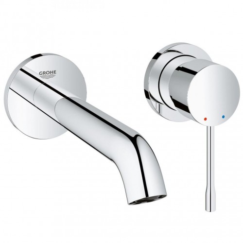 Смеситель для умывальника Grohe Essence New M-Size, монтаж со стены, внешняя часть, хром (29192001)