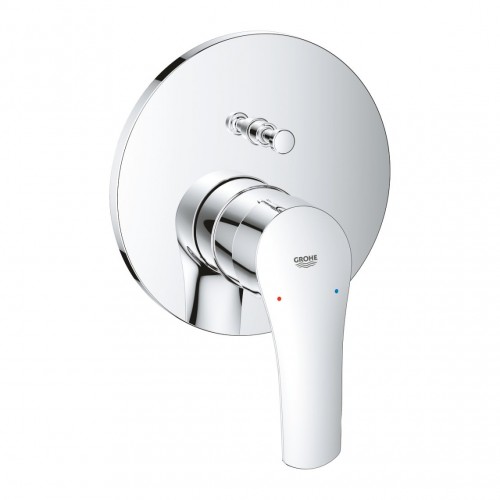Змішувач для душа прихованого монтажу Grohe Eurosmart 2015, зовнішня частина, хром (24043003)