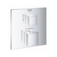 Термостат для душу Grohe Grohterm Cube Termostatic, хром (24153000)