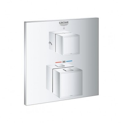 Термостат для душа Grohe Grohterm Cube Termostatic, хром (24154000)