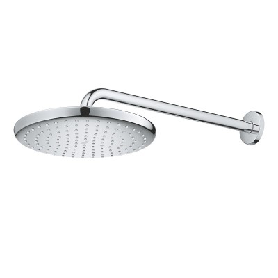 Верхний душ с кронштейном Grohe Tempesta Cosmopolitan 250 с EcoJoy, хром (26668000)