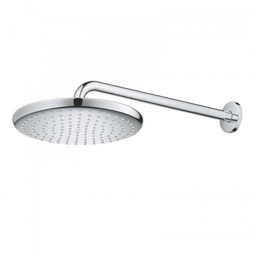 Верхній душ з кронштейном Grohe Tempesta Cosmopolitan 250 з EcoJoy, хром (26668000)