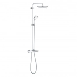 Душова система Grohe New Tempesta Cosmopolitan 250 з термостатом, хром (26670000)