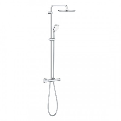 Душова система Grohe New Tempesta Cosmopolitan 250 з термостатом, хром (26670000)