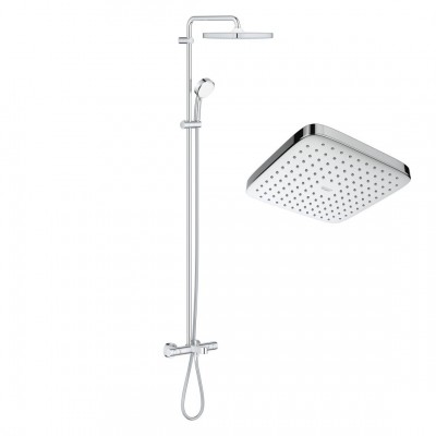 Душевая система Grohe Tempesta Cosmopolitan 250 Cube с термостатом, хром (26691000)
