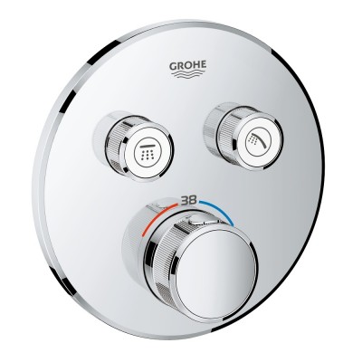 Термостат для душа скрытого монтажа Grohe Grohterm SmartControl, наружная часть, хром (29119000)