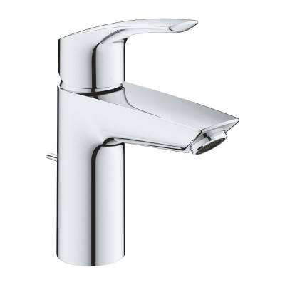 Смеситель для умывальника Grohe Eurosmart New S-Size с донным клапаном, хром (33265003)