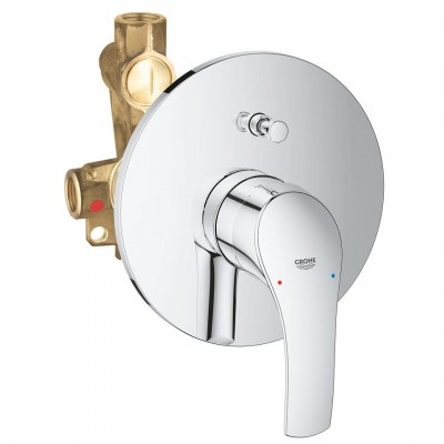 Змішувач для душу прихованого монтажу Grohe Eurosmart, зовнішня частина, хром (33305002)