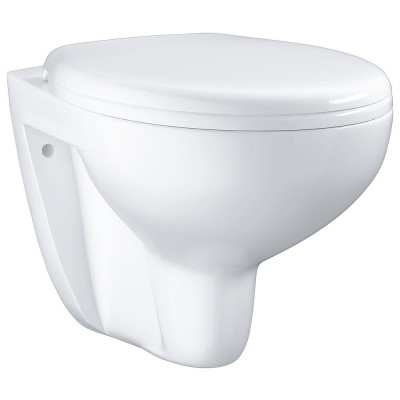 Унитаз подвесной Grohe Bau Ceramic с крышкой, белый (39427000+39493000)