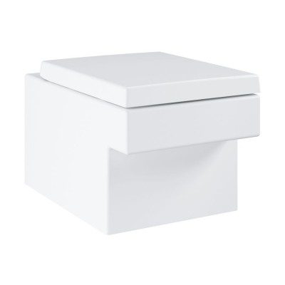 Унітаз для підлоги Grohe Cube Ceramic з кришкою, білий (3948500H+39488000)