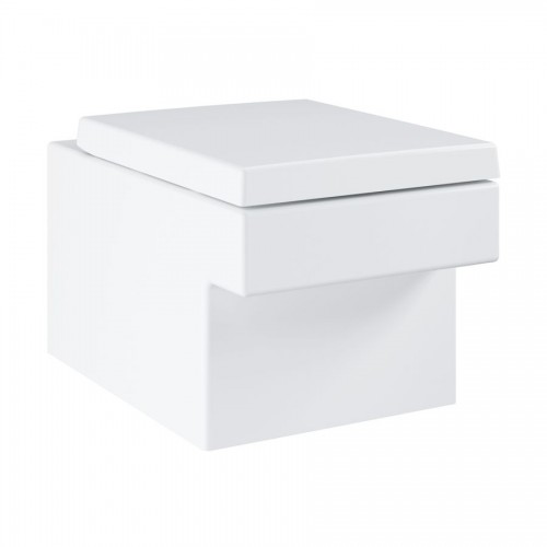 Унітаз для підлоги Grohe Cube Ceramic з кришкою, білий (3948500H+39488000)