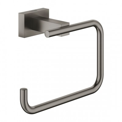 Держатель туалетной бумаги Grohe Essentials Cube, без крышки, матовый графит (40507AL1)