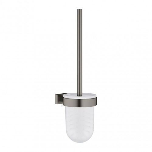 Щетка для унитаза Grohe Essentials Cube в комплекте, матовый графит (40513AL1)