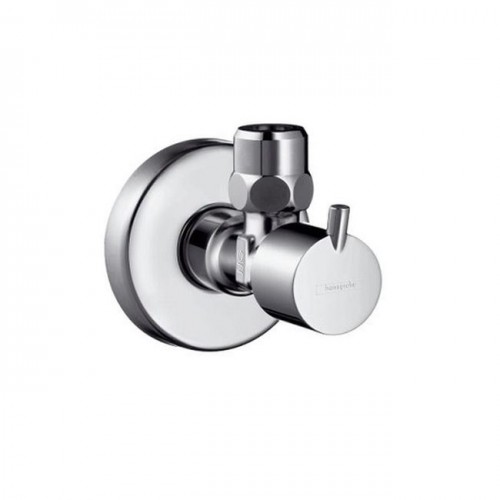 Вентиль угловой Hansgrohe S 1/2-3/8, хром (13901000)