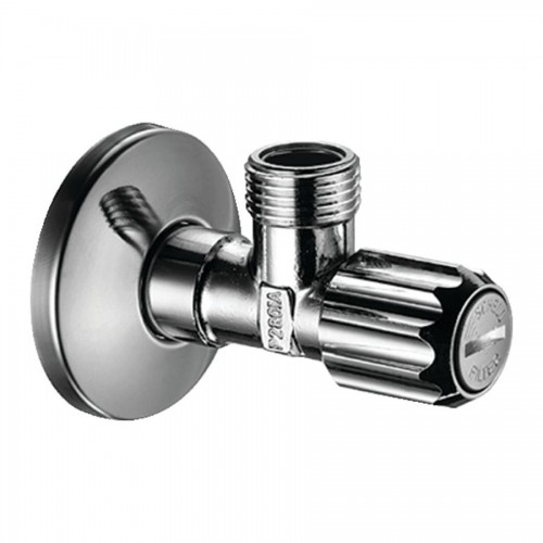 Вентиль угловой Hansgrohe 1/2 с фильтром, хром (13904000)