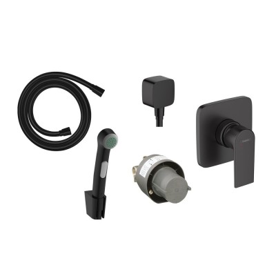 Гігієнічний душ Hansgrohe Vernis Shape, чорний матовий (20230006)