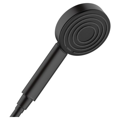 Ручний душ Hansgrohe Pulsify 105 1jet, чорний матовий (24120670)