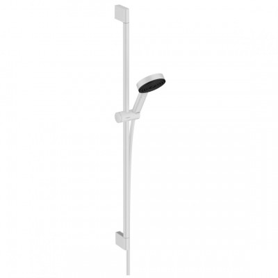 Душовий гарнітур Hansgrohe Pulsify Select Relaxation 105 3jet 90 см EcoSmart, білий матовий (24171700)