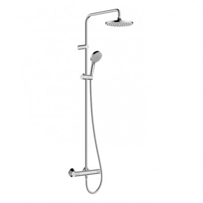Душова система Hansgrohe Vernis Blend Showerpipe 200 1jet з термостатом, хром (26276000)