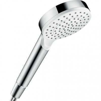 Ручний душ Hansgrohe Crometta 100 1jet Green, хром/білий (26334400)
