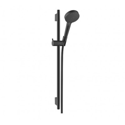Душовий гарнітур Hansgrohe Vernis Blend Vario EcoSmart S Puro, чорний матовий (26423670)