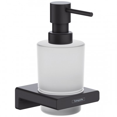 Дозатор для жидкого мыла Hansgrohe AddStoris, черный матовый (41745670)