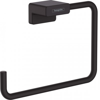 Тримач для рушників Hansgrohe AddStoris 18,9 см, чорний матовий (41754670)