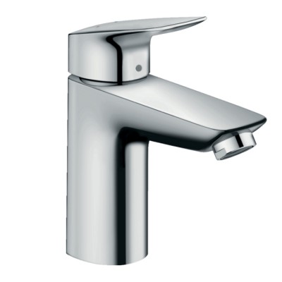 Змішувач для умивальника Hansgrohe Logis 100 з донним клапаном, хром (71100000)