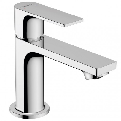 Змішувач для умивальника Hansgrohe Rebris E 80 з донним клапаном pop-up, хром (72550000)