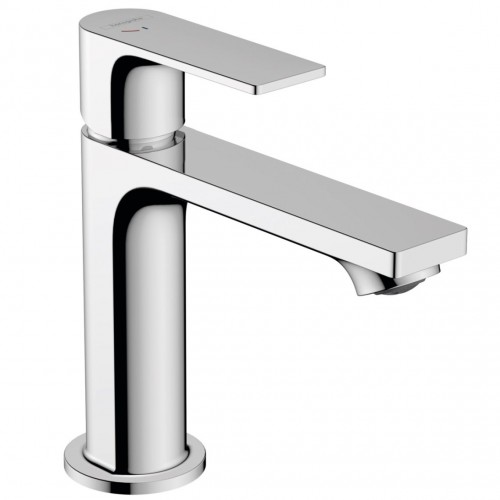 Змішувач для умивальника Hansgrohe Rebris E 110 Coolstart з донним клапаном, хром (72559000)