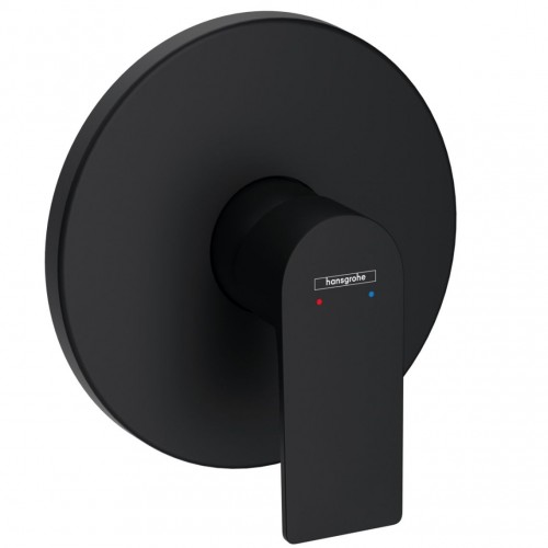 Смеситель для душа Hansgrohe Rebris E, скрытый монтаж, черный матовый (72668670)