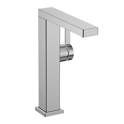 Змішувач для умивальника Hansgrohe Tecturis E 210 CoolStart, з поворотним виливом, хром (73060000)