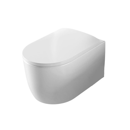 Унітаз підвісний Artceram Monet з кришкою, білий (MNV001 01; 00+MNA001 01; 71)