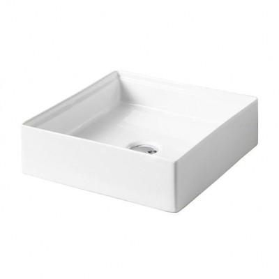 Умивальник на стільницю Artceram Scalino 38x38 см, білий глянець (SCL001 01; 00)