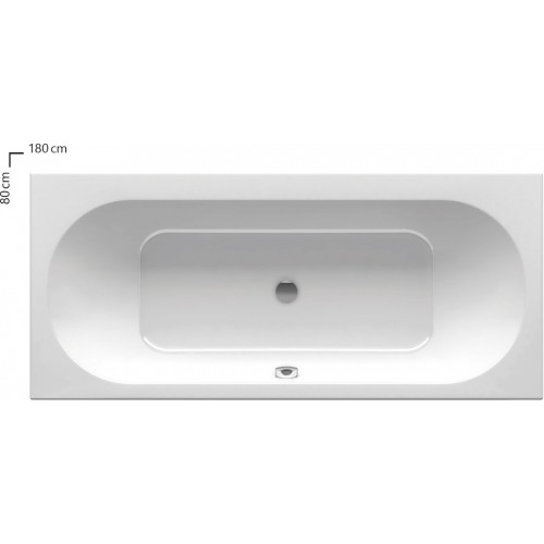 Ванна акрилова Ravak City 180x80 см, білий (C920000000)
